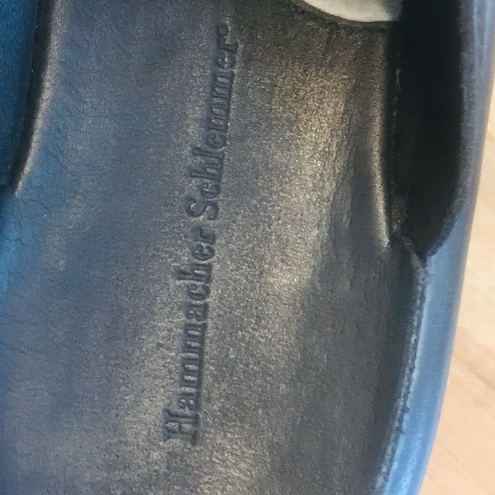 HAMMACHER SCHLEMMER Nubuck Leather Slide/Sandal - Picture 5 of 9